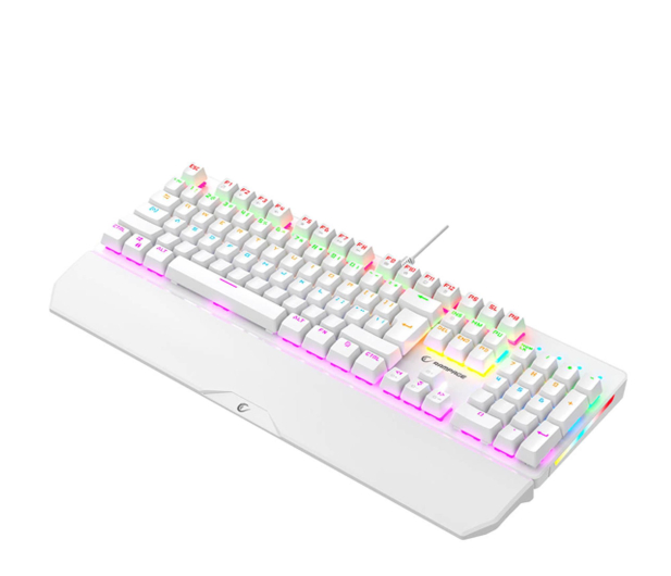 Rampage KB-R86 UMBRA Blue Switch Biała - 1500406 - zdjęcie 5
